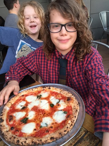 Jacob and Carl at Revolution House